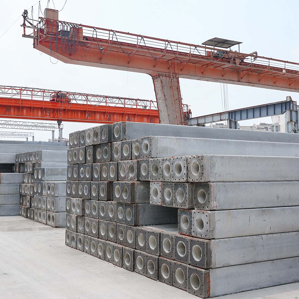 Prestressed high-strength concrete hollow square piles